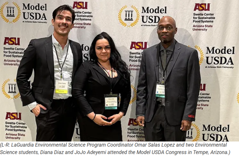 LaGuardia Community College Environmental Science Students Participate in Model USDA 2026 at Arizona State University