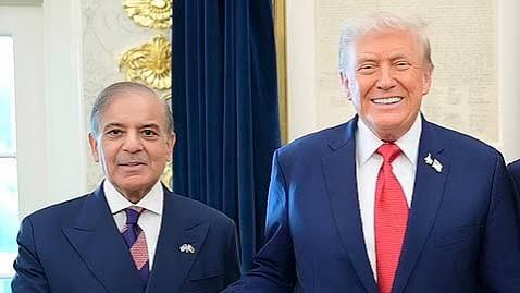 Trump hails Pakistan, praises PM Shehbaz Sharif during UN address